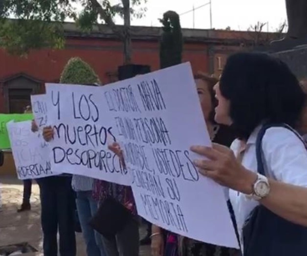 Gritan “asesina” a Zavala en SLP Gritan “asesina” a Zavala en SLP