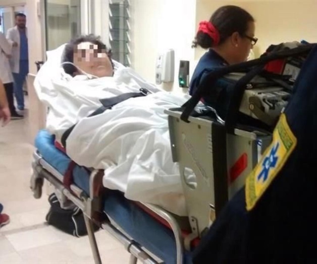 La quema su novio por celos; trasladan a la menor a Texas 