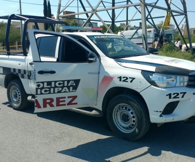 Atacan a policías en Juárez; agente herido en cráneo Atacan a policías en Juárez; agente herido en cráneo