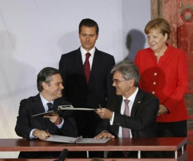 Firman México y Alemania acuerdos económicos Firman México y Alemania acuerdos económicos