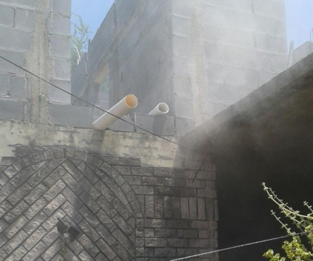 Sofocan incendio en casa habitación