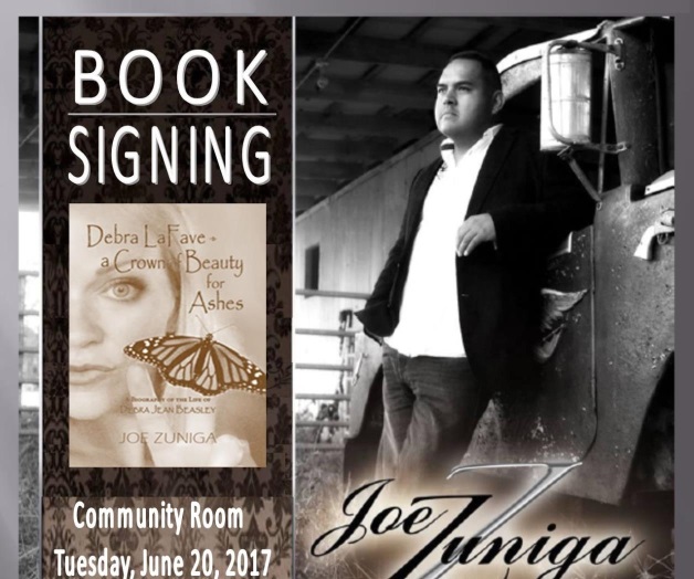 Presentará escritorobra Debra LaFave. Hace su debut en la comunidad