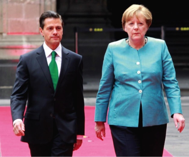 Defienden Angela Merkel y EPN el libre comercio Defienden Angela Merkel y EPN el libre comercio