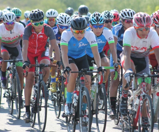 Realizan prueba de ruta de Ciclismo en Monterrey Realizan prueba de ruta de Ciclismo en Monterrey
