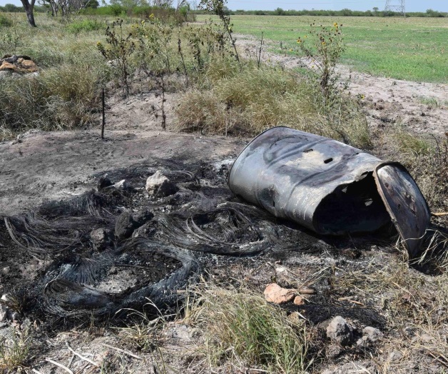 Analizan restos del entambado. Intentan identificar a la víctima