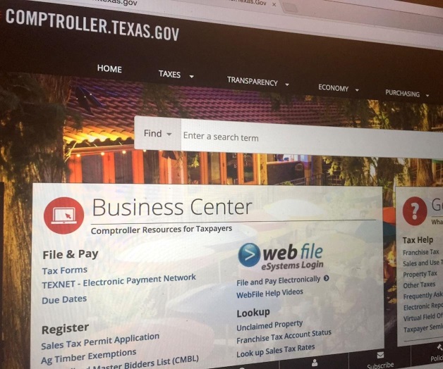 Honran trabajo de contraloría texana. Comptroller.Texas.Gov, la mejor aplicación