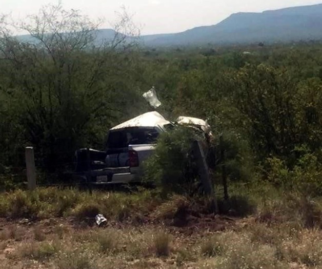 Muere mujer en volcadura, en Sabinas, NL Muere mujer en volcadura, en Sabinas, NL