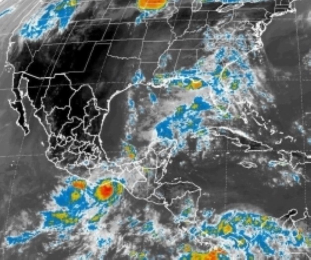 Se ubica Tormenta Tropical Calvin a 80 kilómetros de Oaxaca Se ubica Tormenta Tropical Calvin a 80 kilómetros de Oaxaca