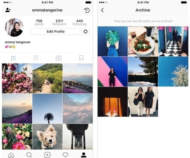 Esconder tus fotos; la nueva función de Instagram Esconder tus fotos; la nueva función de Instagram