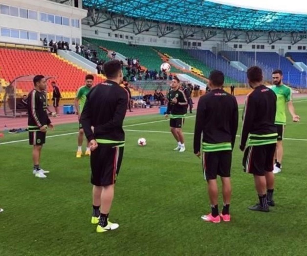 Se alista la Selección Mexicana en Kazán Se alista la Selección Mexicana en Kazán