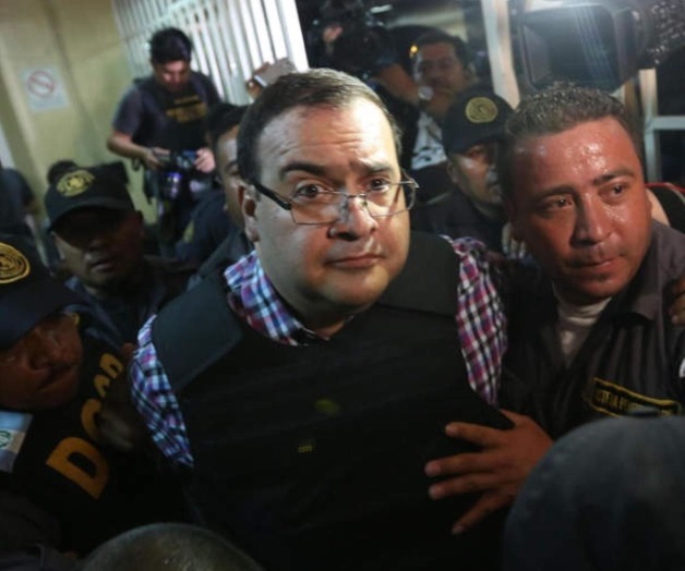 Guatemala recibe petición formal de extradición de Javier Duarte