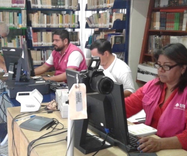 Reanudan atención en el módulo del INE Reanudan atención en el módulo del INE