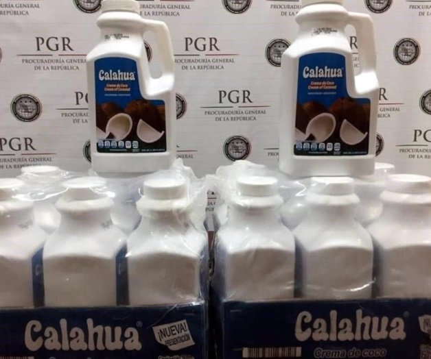 Esconden droga entre cremas de coco en San Nicolás Esconden droga entre cremas de coco en San Nicolás