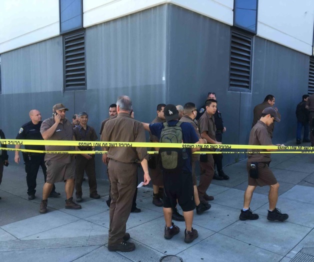 Tiroteo en almacén de UPS en San Francisco Tiroteo en almacén de UPS en San Francisco