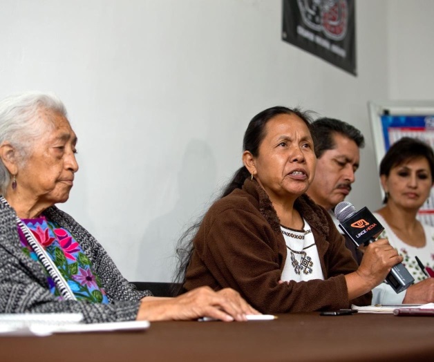 No vamos por votos: candidata indígena No vamos por votos: candidata indígena