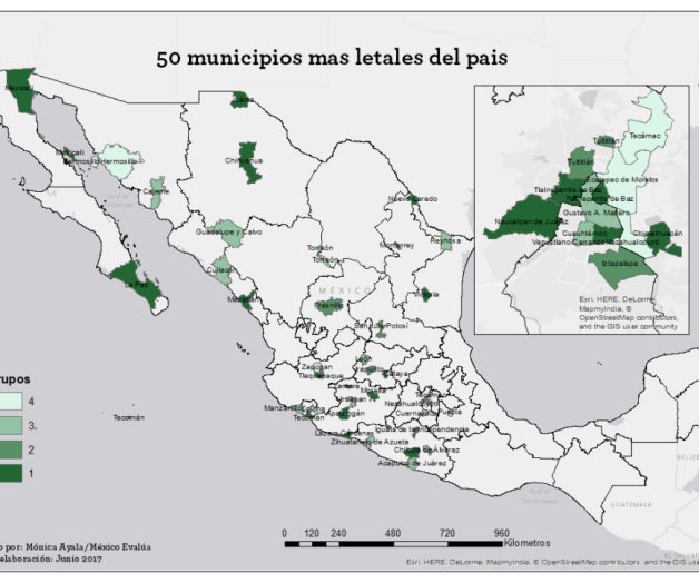 Estudio: estos son los 15 municipios más violentos de México Estudio: estos son los 15 municipios más violentos de México