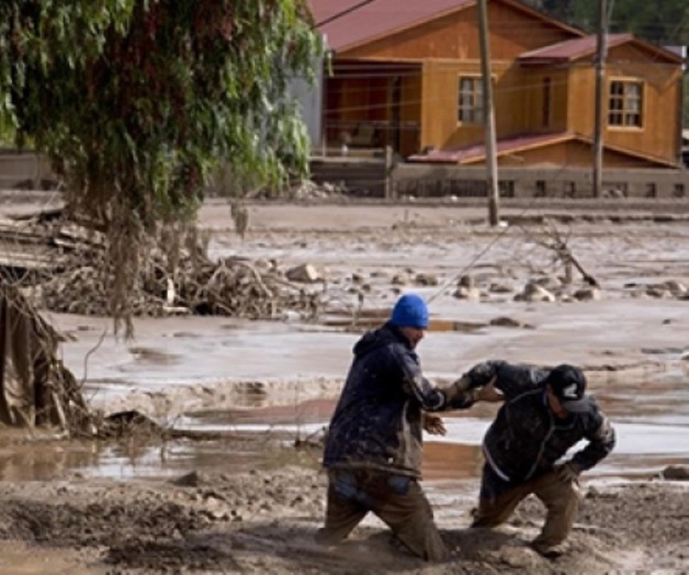 Deja sistema frontal  cuatro muertos y dos mil damnificados en Chile