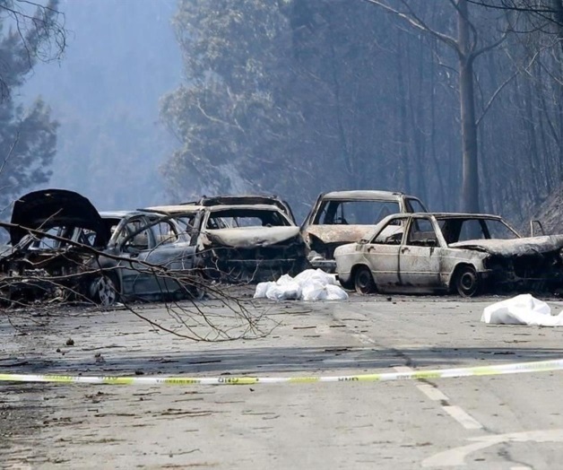 Tragedia en Portugal: incendio forestal dejó al menos 62 muertos Tragedia en Portugal: incendio forestal dejó al menos 62 muertos