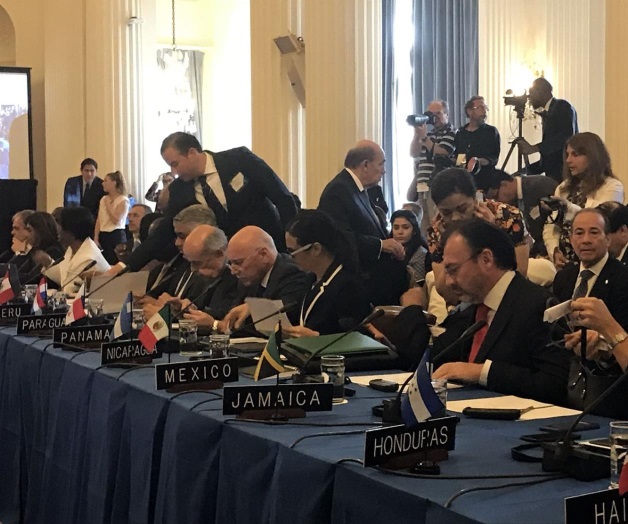 Sesionará la OEA en Cancún, Q. Roo Sesionará la OEA en Cancún, Q. Roo