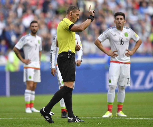 Debuta videoarbitraje en Confederaciones con gol anulado a Portugal Debuta videoarbitraje en Confederaciones con gol anulado a Portugal