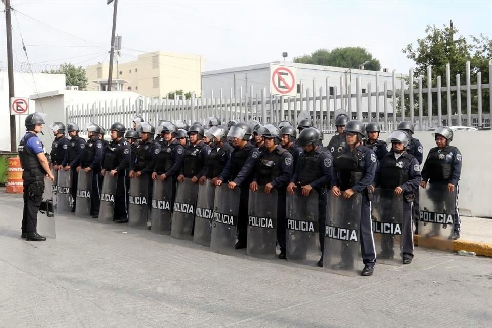 Fasci precisó que en el operativo participan mil 200 elementos, entre policías del estado y elementos federales. Foto: Francisco Bustos