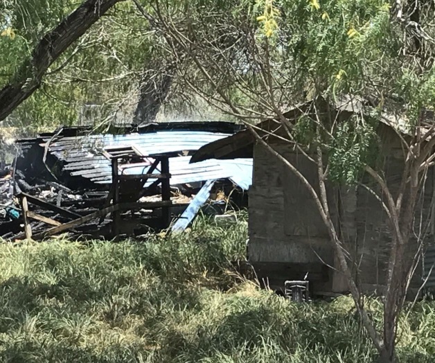 Consumen llamas casa abandonada en Alton Consumen llamas casa abandonada en Alton