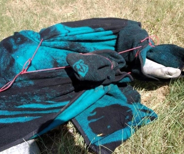 Hallan un encobijado en Monterrey Hallan un encobijado en Monterrey