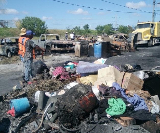 Apoyará gobernador a damnificados incendio Apoyará gobernador a damnificados incendio