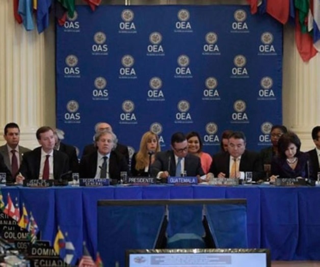Desecha OEA resolución de Venezuela sobre Ayotzinapa Desecha OEA resolución de Venezuela sobre Ayotzinapa