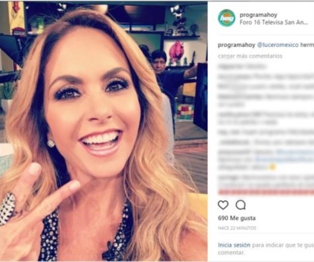 Regresa Lucero a Televisa: se presenta en el programa Hoy Regresa Lucero a Televisa: se presenta en el programa Hoy