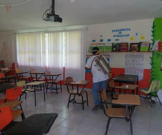 Fumigarán escuelas en vacaciones Fumigarán escuelas en vacaciones