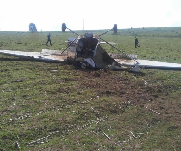 Se desploma aeronave en Edomex