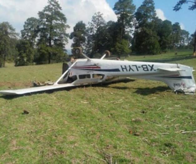 Se desploma avioneta en Villa de Allende; piloto sale ileso Se desploma avioneta en Villa de Allende; piloto sale ileso