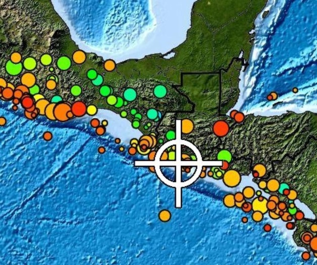 Reportan sismo de 6.8 en Guatemala Reportan sismo de 6.8 en Guatemala