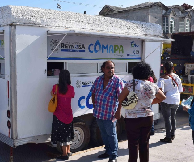 Módulo móvil de Comapa va a las colonias populares Módulo móvil de Comapa va a las colonias populares
