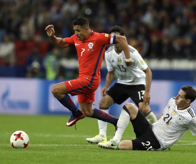 No decepcionan Chile y Alemania; empatan 1-1