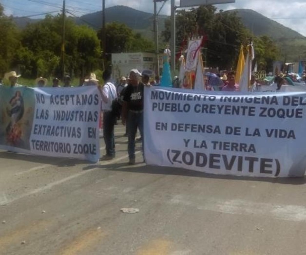 Chiapas: Marchan contra extracción de hidrocarburos Chiapas: Marchan contra extracción de hidrocarburos