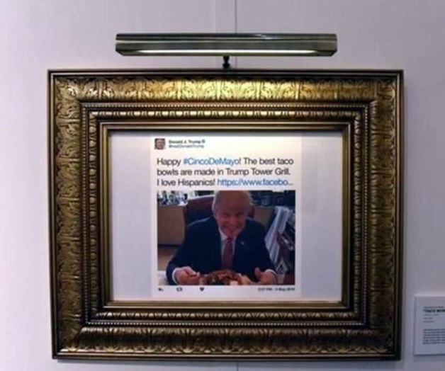 Montan exposición con tuits de Trump Montan exposición con tuits de Trump