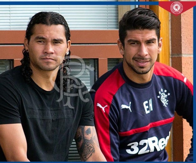 Presumen Rangers al ‘Gullit’ y a Herrera Presumen Rangers al ‘Gullit’ y a Herrera