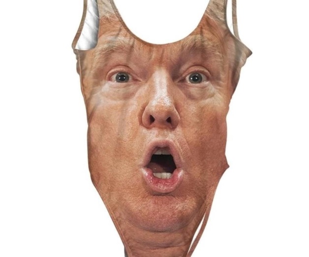 Ahora Donald Trump en traje de baño Ahora Donald Trump en traje de baño
