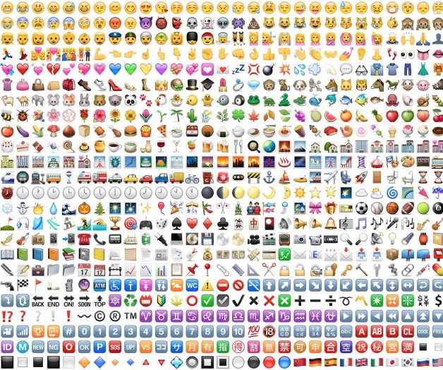 Lanzarán nuevos emojis para tu smartphone Lanzarán nuevos emojis para tu smartphone