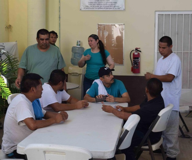 Hasta 70 connacionalespor día llegan a albergue Hasta 70 connacionalespor día llegan a albergue