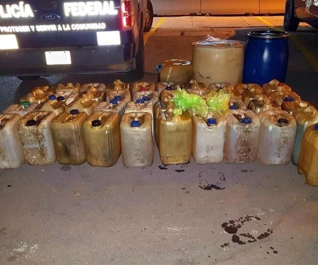 Aseguran 275 mil litros de huachicol en dos semanas, en nueve estados Aseguran 275 mil litros de huachicol en dos semanas, en nueve estados