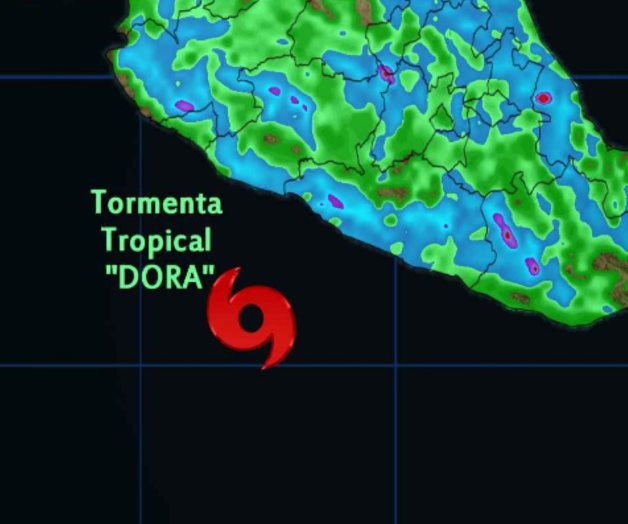 Tormenta tropical Dora podría convertirse en huracán en próximas horas Tormenta tropical Dora podría convertirse en huracán en próximas horas