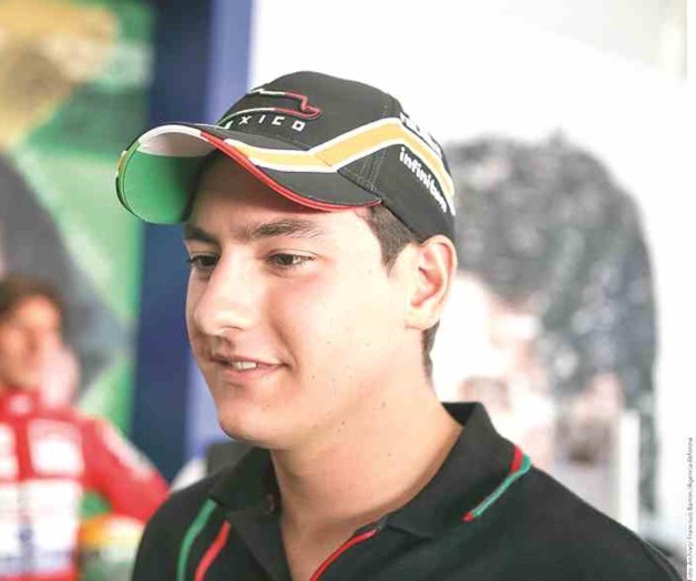 Logra Alfonso Celis podio en Aragón Logra Alfonso Celis podio en Aragón