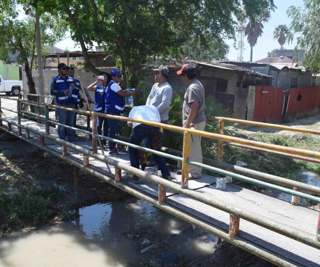 Reparan puente peatonalen la ‘José López Portillo’ Reparan puente peatonalen la ‘José López Portillo’