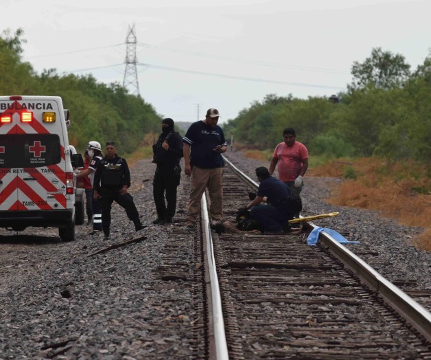 Muere arrollado por tren Muere arrollado por tren