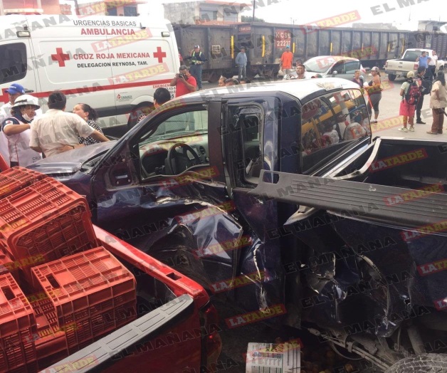 A él se lo lleva el tren y éste a una adolescente en Reynosa A él se lo lleva el tren y éste a una adolescente en Reynosa