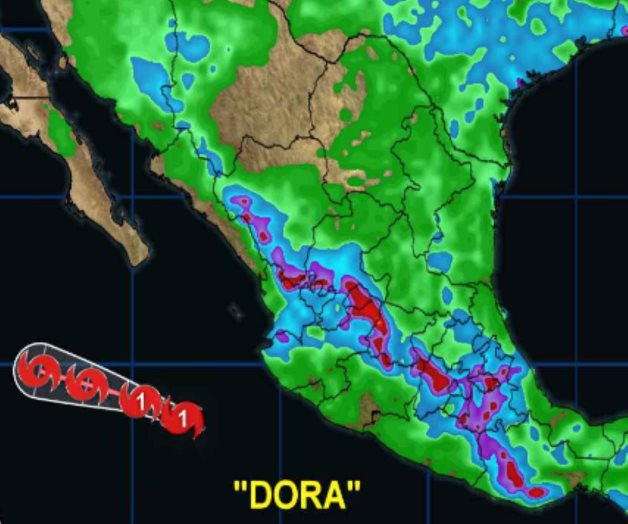 Se aleja huracán Dora de territorio mexicano Se aleja huracán Dora de territorio mexicano