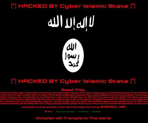 Hackean webs del gobierno en EU. Filtran mensajes de apoyo al grupo terrorista ISIS Hackean webs del gobierno en EU. Filtran mensajes de apoyo al grupo terrorista ISIS